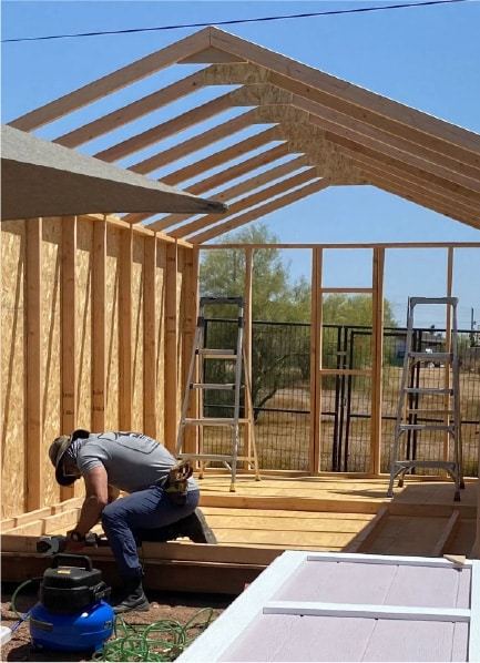 Sheds Up